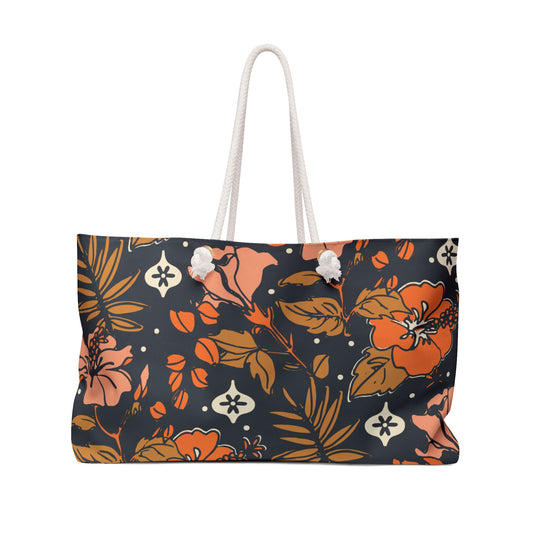 Zen Hibiscus Weekender Bag