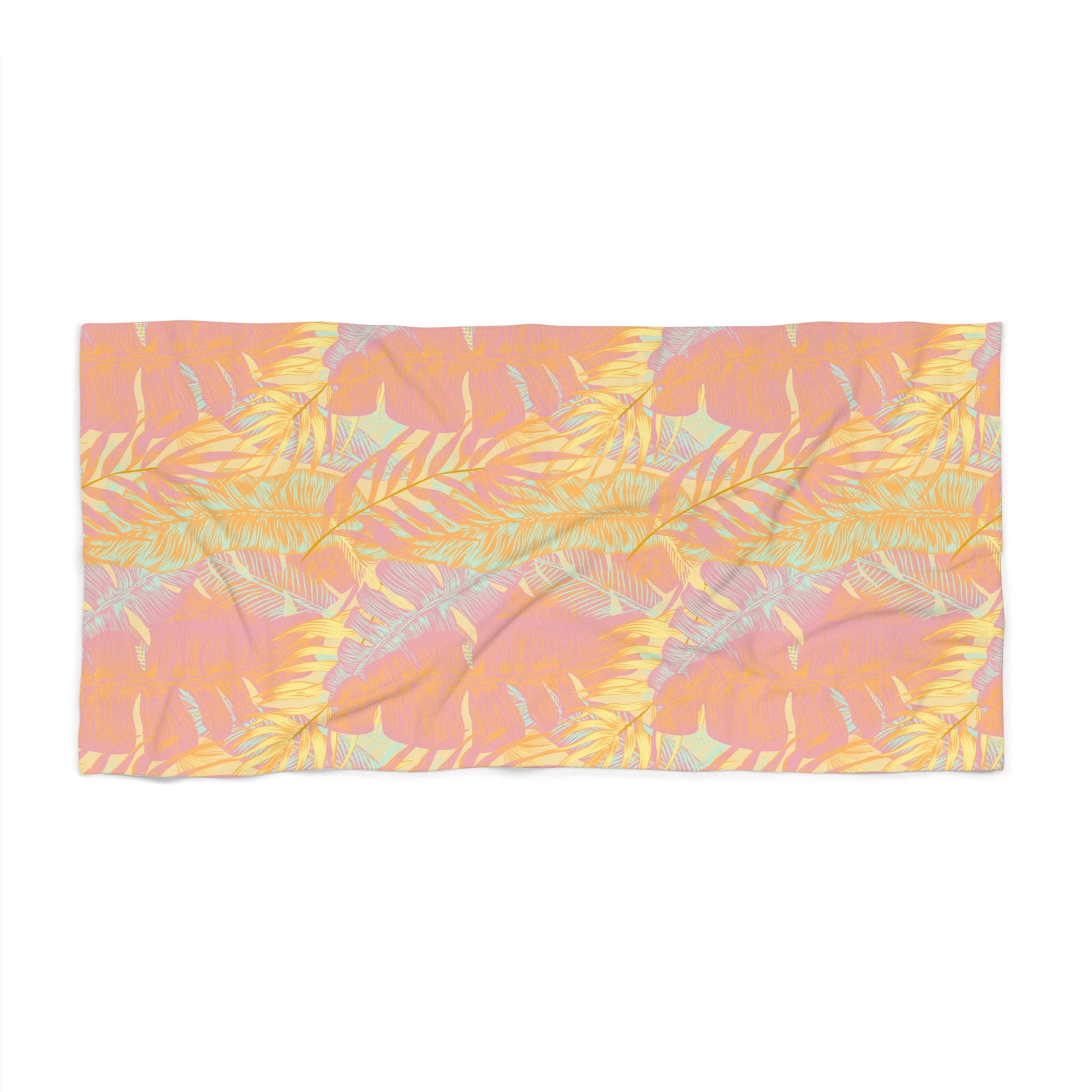 Tropical Foliage Beach Towel – Breakers Beach Supply