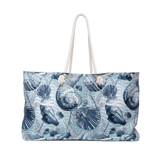 Blue Shells Weekender Bag