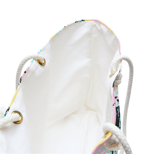 Geometric Palms Weekender Bag