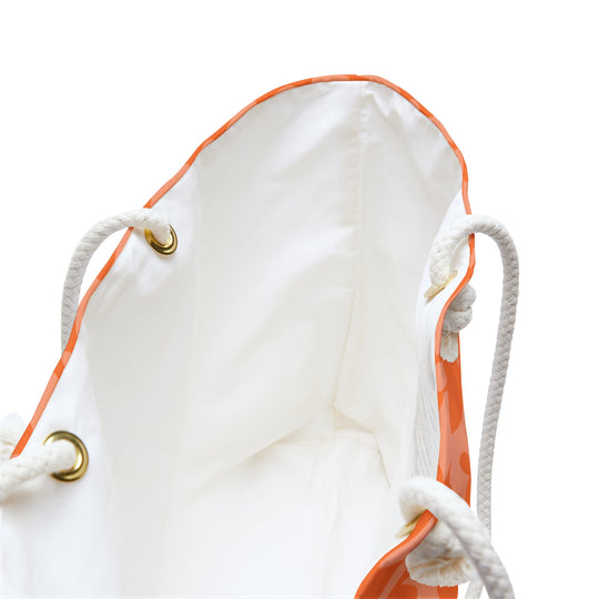 Geometric Flower Weekender Bag