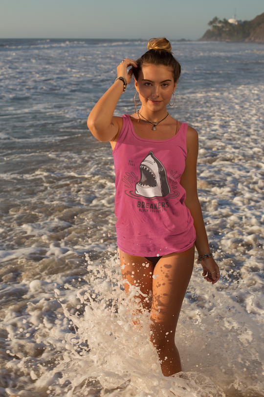 Great White - Women's Racerback Tank