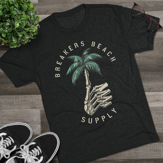 Breakers Beach Supply Skeleton Palm T-Shirt