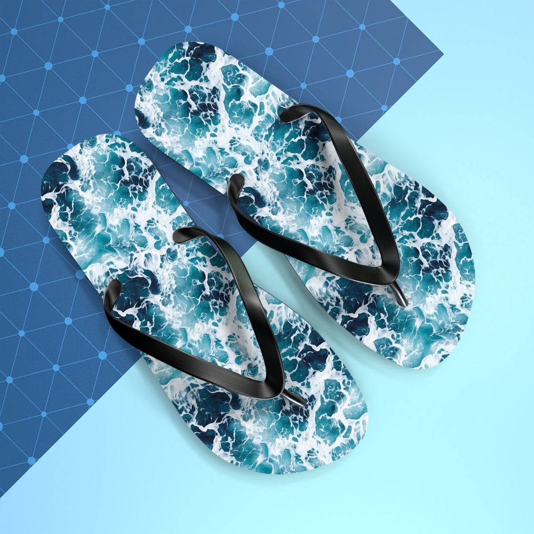 Sea Foam Flip Flops