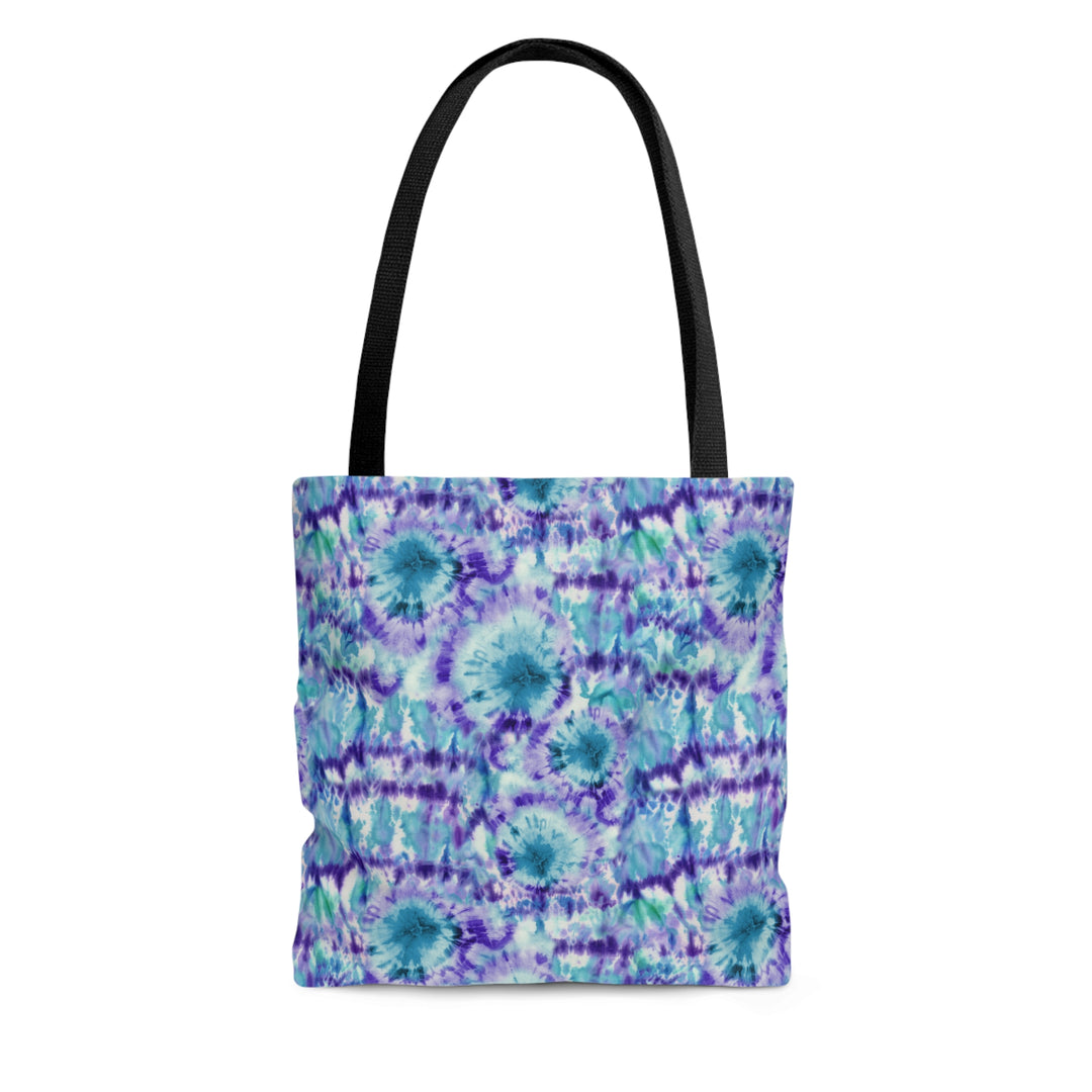 Purple & Blue Tie Dye Tote Bag