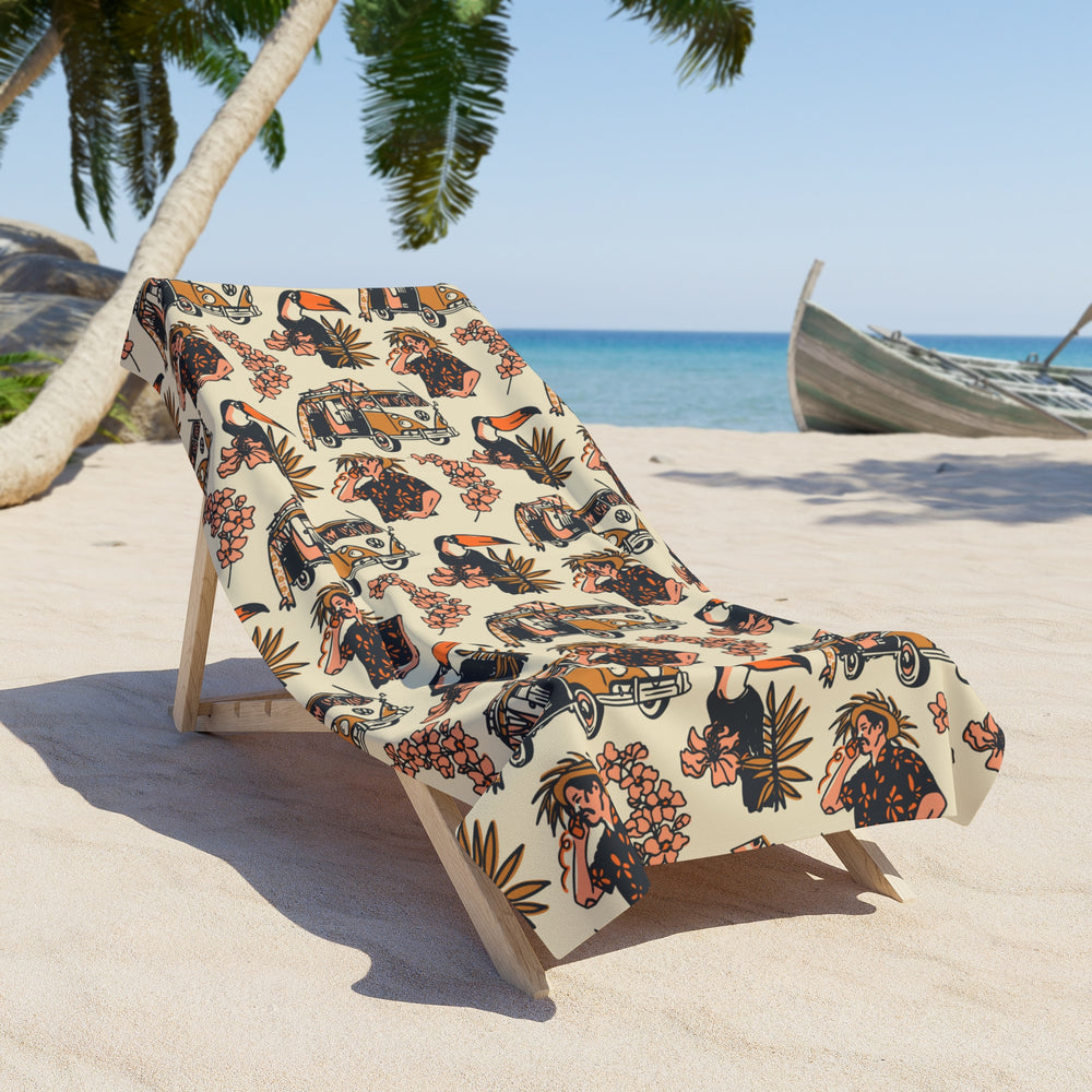 Toucan Travel Beach Towel