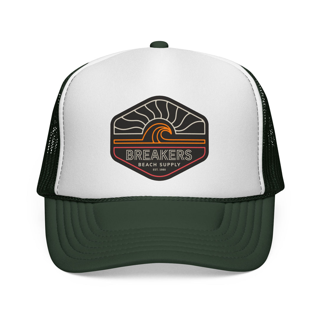 Trucker Cap — Breakers Beach Supply Retro Wave Patch