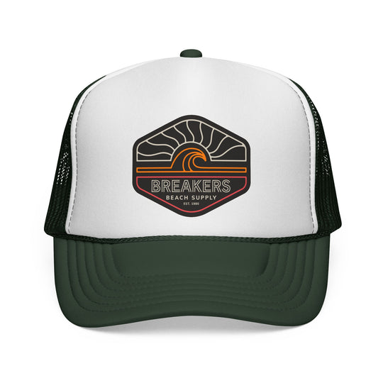 Trucker Cap — Breakers Beach Supply Retro Wave Patch
