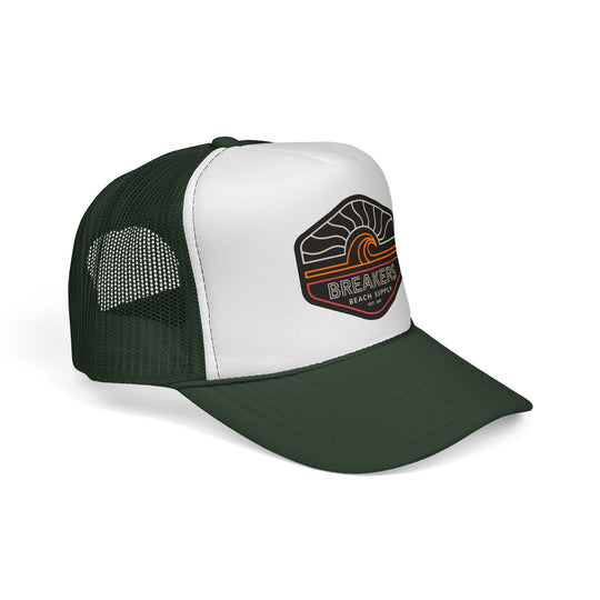 Trucker Cap — Breakers Beach Supply Retro Wave Patch