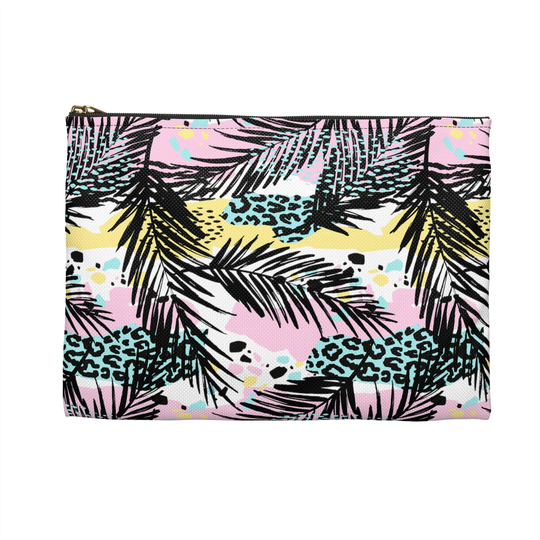 Leopard Palms Accessory Pouch