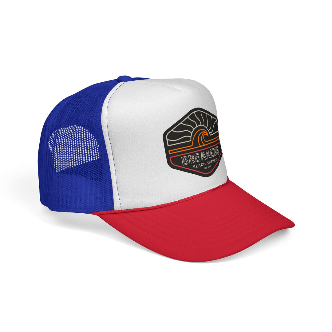 Trucker Cap — Breakers Beach Supply Retro Wave Patch