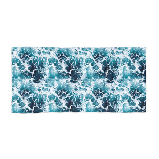 Sea Foam Beach Towel