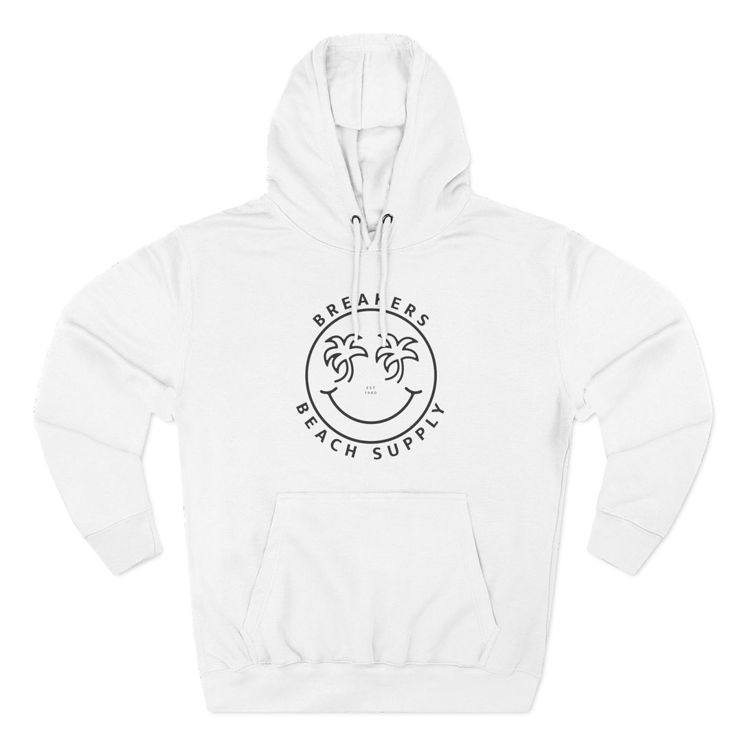 Beach Supply Smiley Palm Hoodie — 'Breakers' Graphic Pullover