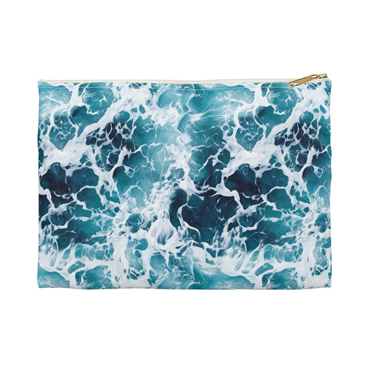 Sea Foam Accessory Pouch