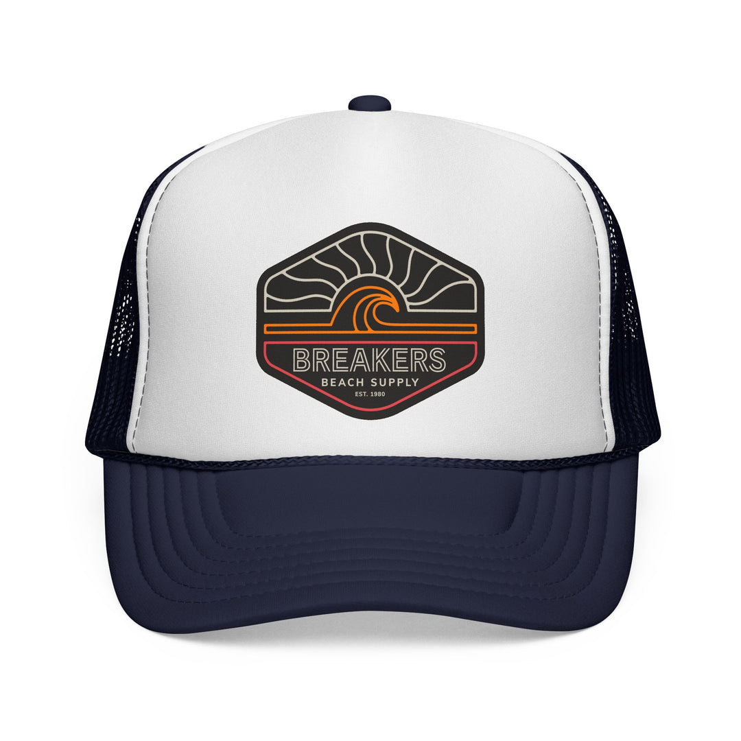 Trucker Cap — Breakers Beach Supply Retro Wave Patch