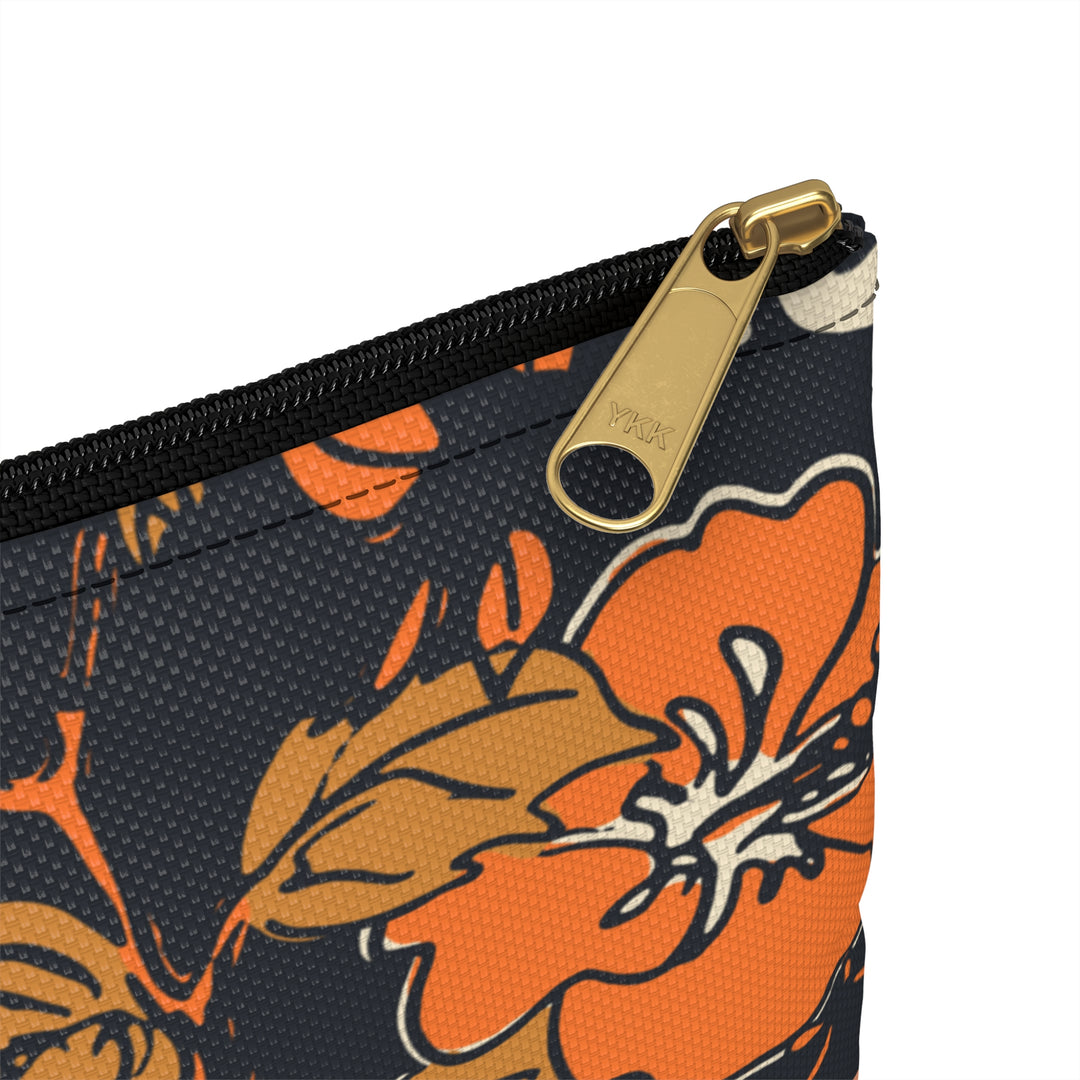 Zen Hibiscus Accessory Pouch