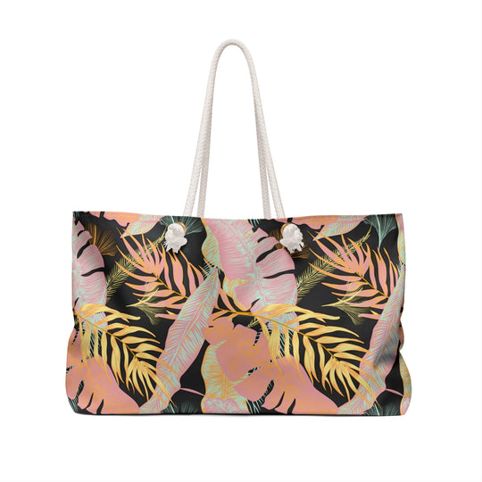 Tropical Foliage Weekender Bag
