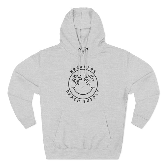 Beach Supply Smiley Palm Hoodie — 'Breakers' Graphic Pullover