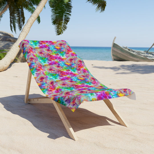 Tie Dye Beach Towel