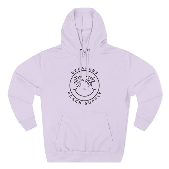 Beach Supply Smiley Palm Hoodie — 'Breakers' Graphic Pullover