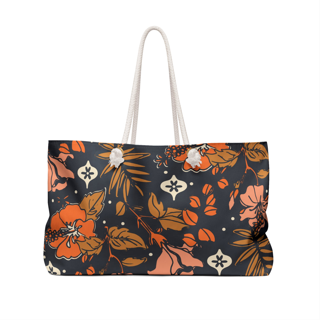 Zen Hibiscus Weekender Bag
