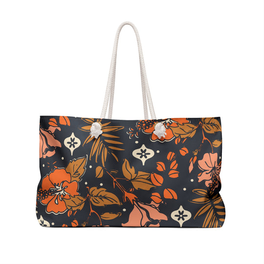 Zen Hibiscus Weekender Bag
