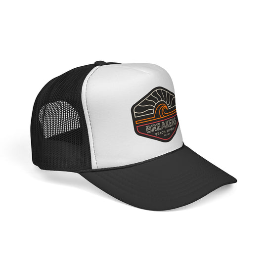 Trucker Cap — Breakers Beach Supply Retro Wave Patch
