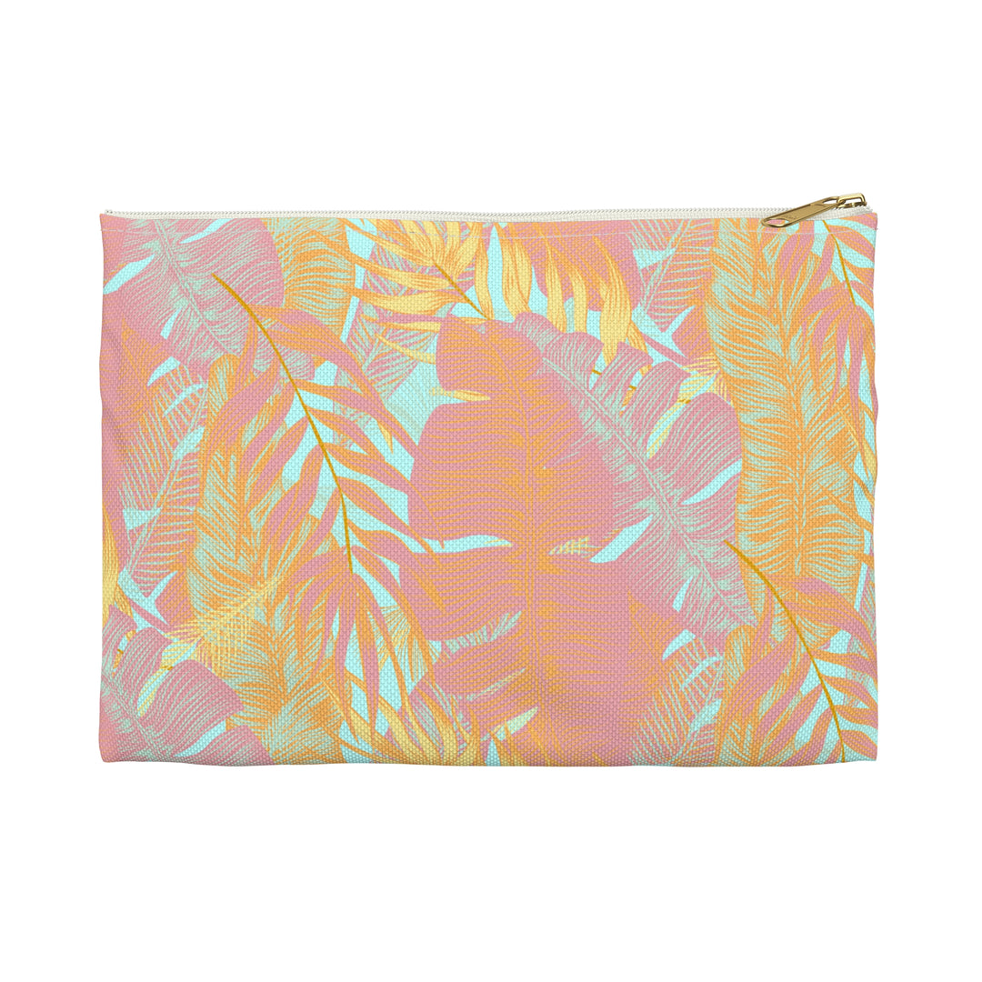 Tropical Foliage Accessory Pouch