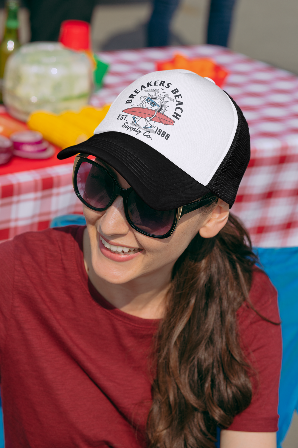 Happy Shaka - Foam Trucker Cap