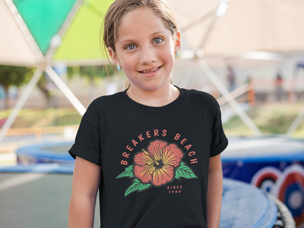 Hibiscus Youth Jersey Tee