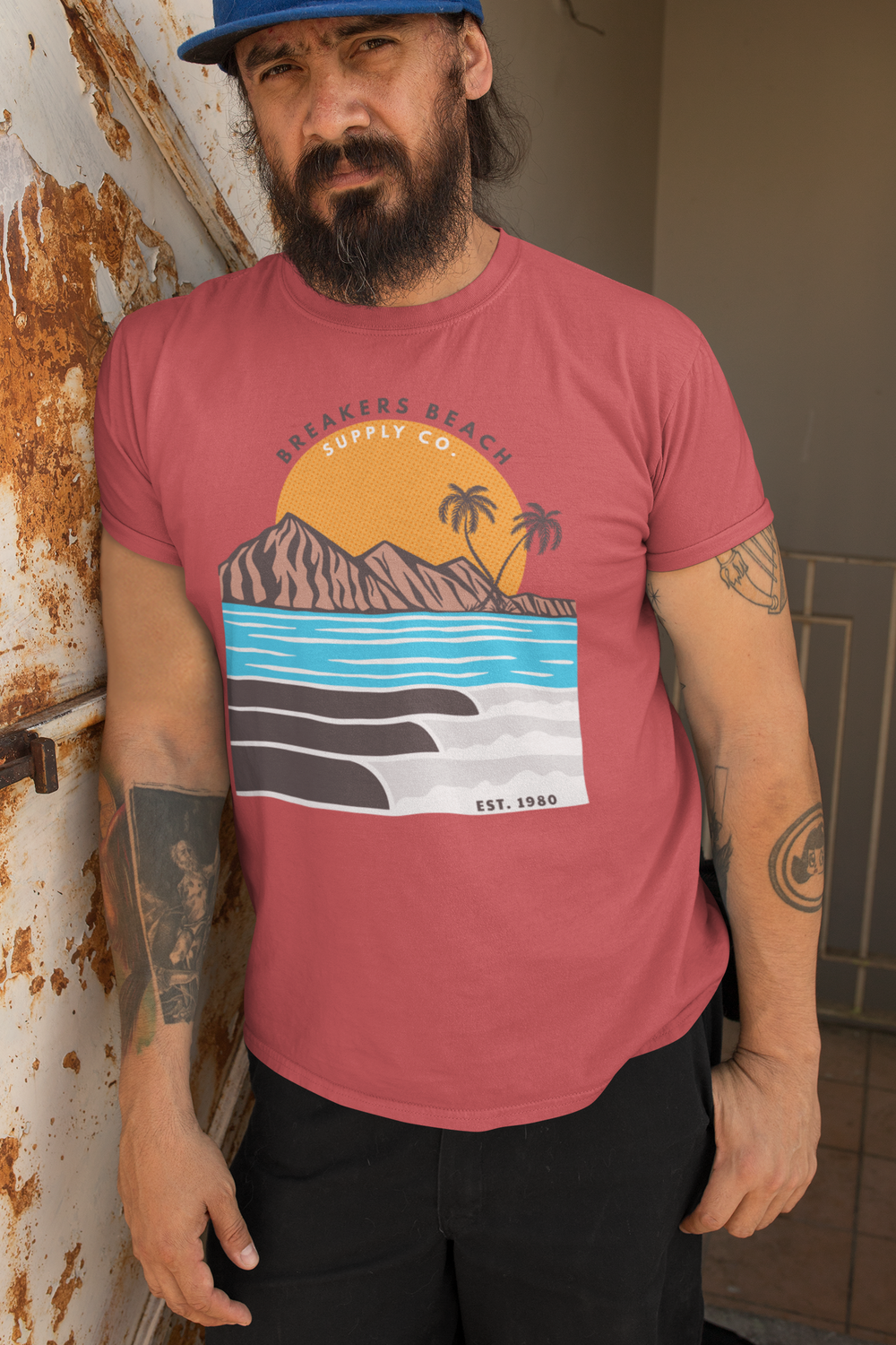 Sun Over Cliffs - Unisex Triblend T-shirt