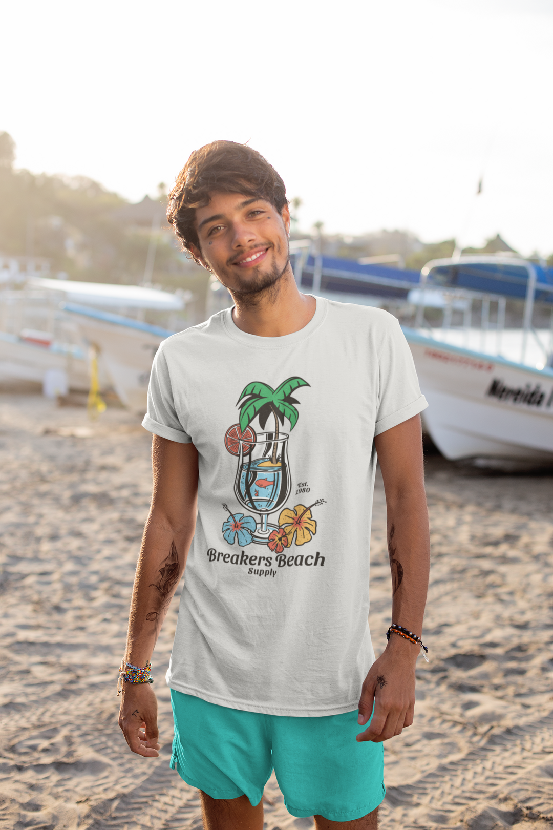 Surf Cocktail - Unisex Triblend T-shirt