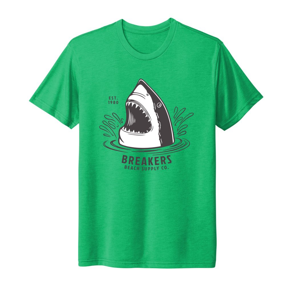 Great White - Men's Triblend T-shirt – Breakers Beach Supply